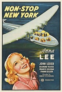 <i>Non-Stop New York</i> 1937 film by Robert Stevenson