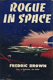 <i>Rogue in Space</i> 1957 novel by Fredric Brown