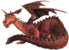 Shrek Dragon render.png