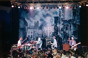 The Connells at the 9:30 Club, Washington on October 2, 1996. Photo: Scott Ellinwood.