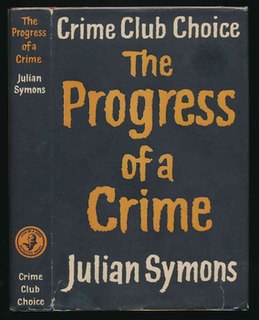 <i>The Progress of a Crime</i> 1960 novel