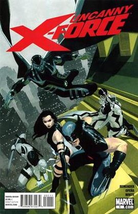 Cover for Uncanny X-Force #1 (December 2010). Art by Esad Ribic