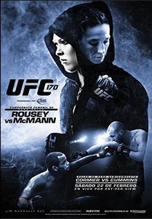 The poster for UFC 170: Rousey vs. McMann