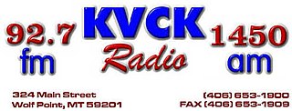 KVCK (AM) Radio station in Wolf Point, Montana