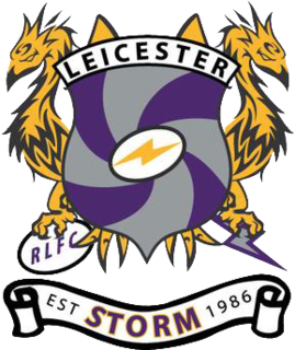 <span class="mw-page-title-main">Leicester Storm</span> English amateur rugby league club, based in Leicester, Leicestershire