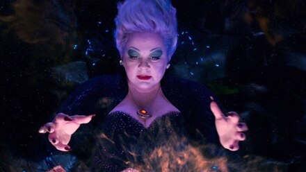 In Disney's 2023 live-action remake of The Little Mermaid, Ursula was played by Melissa McCarthy.