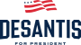 Ron DeSantis 2024 (DeSantis for President, logo).svg