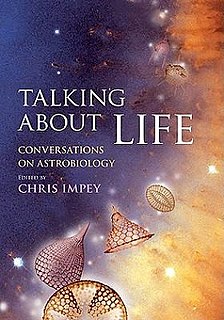 <i>Talking About Life</i> book by Chris Impey