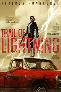 <i>Trail of Lightning</i> 2018 novel by Rebecca Roanhorse