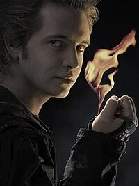 Aaron Stanford as Pyro in X-Men: The Last Stand. X-Men Movie Pyro.jpg