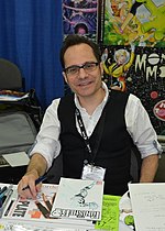 Photo of Andrew Pepoy taken at the [[Baltimore Comic-Con]] on September 26, 2015 by Bruce Guthrie.