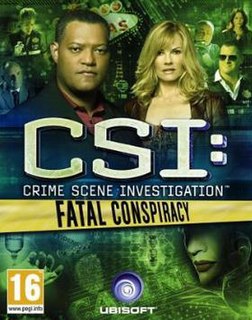 <i>CSI: Fatal Conspiracy</i> video game