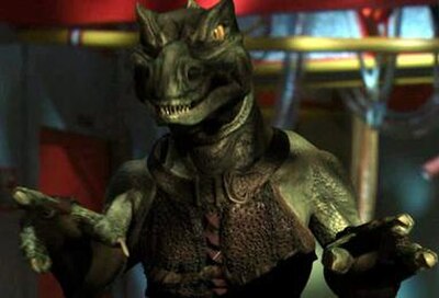 Slar, a Gorn from the Enterprise episode "In a Mirror, Darkly Part II"