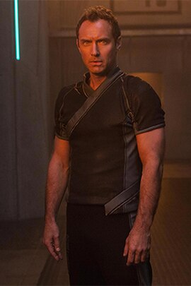 Jude Law as Yon-Rogg in the 2019 film Captain Marvel.