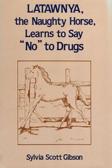 Latawnya, the Naughty Horse, Learns to Say No to Drugs 1991 Book Cover.jpg