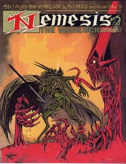 Nemesis the Warlock Alien comic character and series