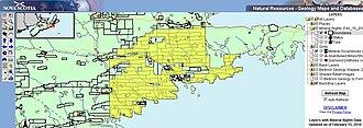 Orex Mining Claims as of February 15, 2010 OrexClaims-15Feb2010.jpg