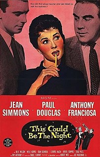 <i>This Could Be the Night</i> (film) 1957 film by Robert Wise