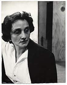 Esther Rolick bei Yaddo, 1953