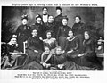 Photo of the 1901 Ann Street Church of Christ women's sewing group