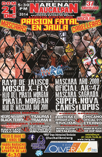 Arena Naucalpan 37th Anniversary Show 2014 International Wrestling Revolution Group event