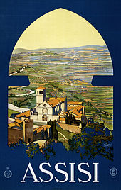 c. 1920 travel poster