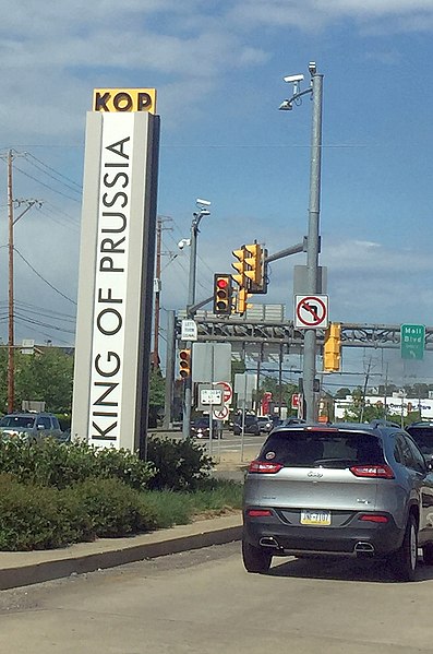 Image: King Of Prussia Sign