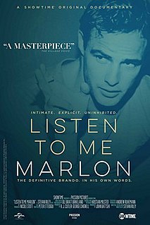 <i>Listen to Me Marlon</i> 2015 documentary film