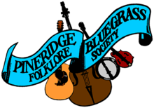 Pineridge Bluegrass Folklore Society.png логотипі