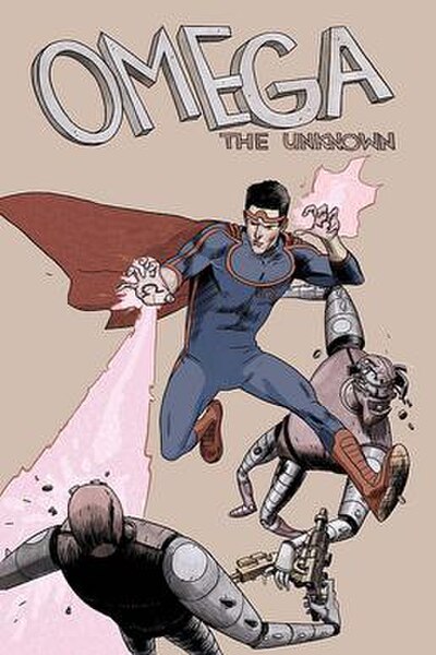 Cover of the first issue of the revamped Omega the Unknown, illustrated by Farel Dalrymple.