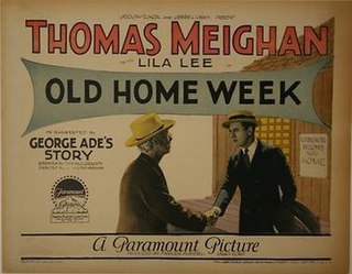 <i>Old Home Week</i> (film) 1925 film