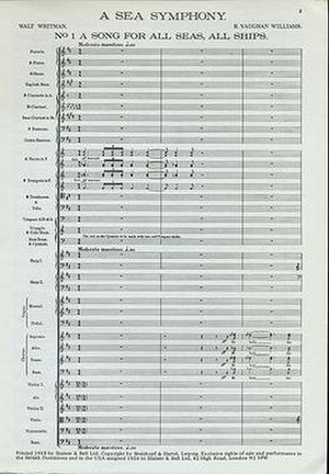 Essay vaughan williams