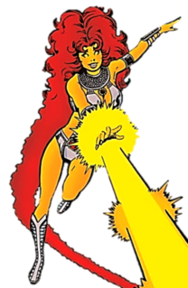 <span class="mw-page-title-main">Starfire (Teen Titans)</span> Fictional Alien character from DC comics