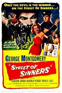 <i>Street of Sinners</i> 1957 film by William A. Berke