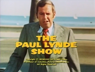 <i>The Paul Lynde Show</i> American TV series or program