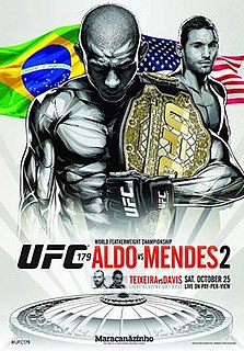 UFC 179 UFC mixed martial arts event in 2014