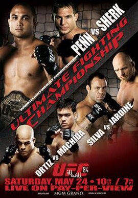 The poster for UFC 84: Ill Will