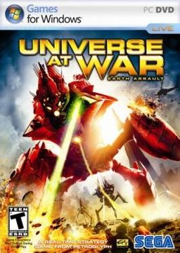 Image result for sega universe at war game cover art