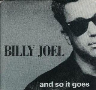 <span class="mw-page-title-main">And So It Goes</span> 1990 single by Billy Joel