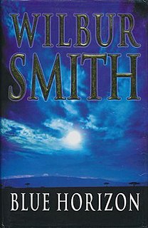 <i>Blue Horizon</i> (novel) 2003 Book by Wilbur Smith