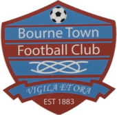 Bourne Town badge.png