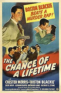 <i>The Chance of a Lifetime</i> (1943 film) 1943 film by William Castle