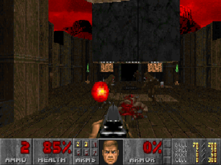 First-person shooter video game genre centered around gun and other weapon-based combat in a first-person perspective