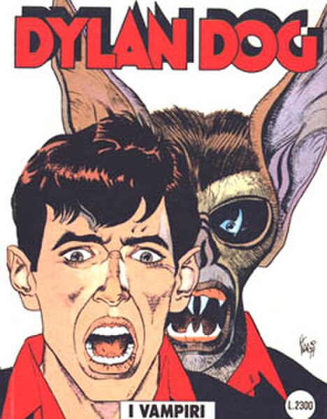 Dylan Dog No. 62 cover by Angelo Stano