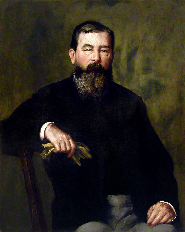 Unidentified bearded. Henry Oliver Walker (1843 – 1929). Оливер Уолкер.