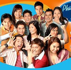 The Philippine Idol Final 12, as they appeared in an advertisement for the program. Philippine Idol Final 12b.JPG