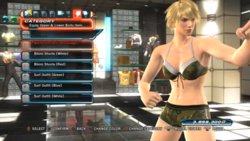 In games such as Tekken Tag Tournament 2 titles, Leo can equip customization options regardless of gender, such as male and female swimsuits. Tekken Tag Tournament - Leo Swimsuit.png
