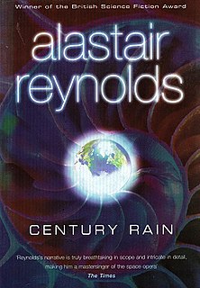 <i>Century Rain</i> 2004 novel by Alastair Reynolds