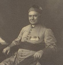 Joseph Jessing, seen here in 1896 wearing decorations from his years in the Prussian Army, founded the Josephinum in 1888. Joseph jessing w medals.jpg