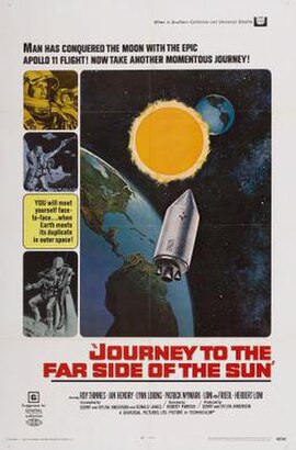 US theatrical release poster, with the alternative title Journey to the Far Side of the Sun